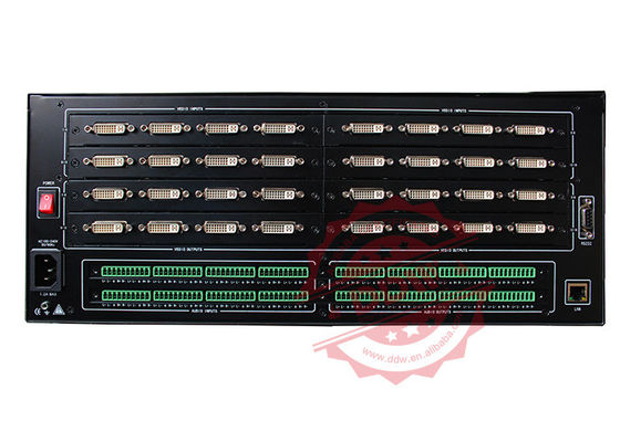 VGA DVI HDMIx2のビデオ壁プロセッサ2x3 1920X1080pは保証Cctv Windowsを入れました