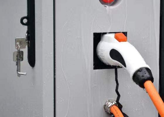 IP65電気自動車の充電ステーションLcdデジタルの表記の表示DDW-ADO6501SN