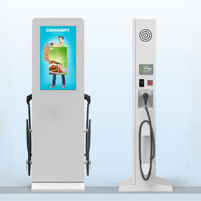 43インチのの高さの明るさLCDモジュール1500nitsの明るさの床の立場のデジタル表記のトーテム