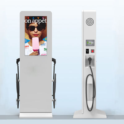 55インチの灰色の広告のデジタル表記車の充電ステーションDDW-AD5501S 1920x1080 2500nitsは反霧を防水します