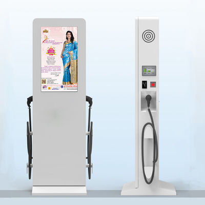 55インチの灰色の広告のデジタル表記車の充電ステーションDDW-AD5501S 1920x1080 2500nitsは反霧を防水します
