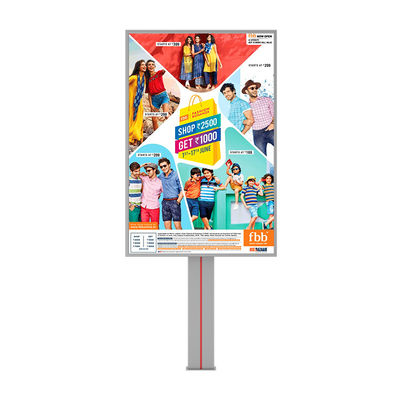 高級デザイン 8000ニット防水 IP65 p6 スチール 広告用 屋外 LED 広告板