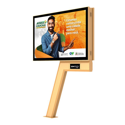 高級デザイン 8000nits p6 フロント IP65 スチール LED 画面 防水 広告板 屋外広告