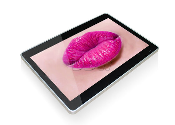 黒いループTftの壁に取り付けられた広告の表示43" Hdmix2 3g 4g Wifi MP4プレーヤー