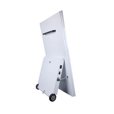 55インチアウトドアデジタルサイネージ 携帯バッテリーとLCD広告ディスプレイ