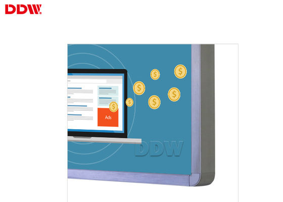 透明なLCD表示32"ネットワークのWifi黒い3g/4gモジュールによじ登るデジタル表記の外貝