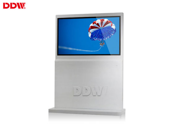 屋内自由で永続的なデジタル表記ソフトウェア フリーウェア65" DDW-AD6501S LCD表示500cd/M2の