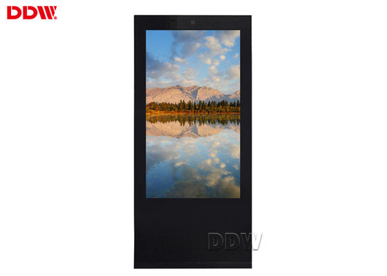 二重側面の屋内デジタル表記の表示98インチFCC/RoHSの証明書DDW-AD9801S