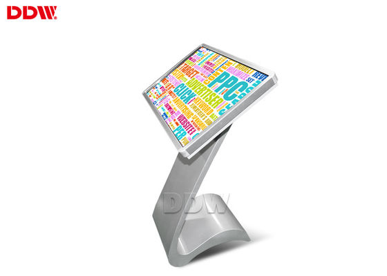 65のインチ1920x1080の決断500のni'tのタッチ画面のデジタル表記のキオスク、Playeを広告する自己サービス ソフトウェアLcd