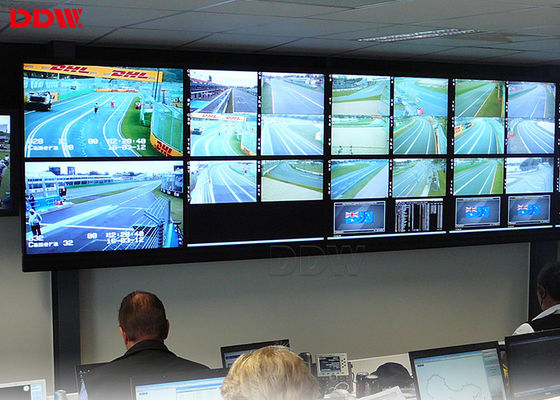 700nitsは斜面のモニターの監視のビデオ壁8Bit 16M色16を細くします:9アスペクト レシオDDW-LW550DUN-THA3