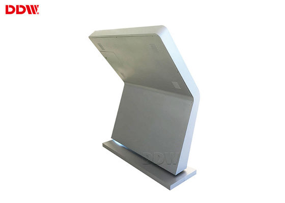 DDWは49ショッピング センターDDW-AD4901TKのためのインチ500cd/m2の床の立場lcdのタッチ画面のキオスクをカスタマイズしました