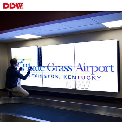 2 HDMIの入力からのコマーシャル55の対話式ビデオの壁のタッチ画面500のNitの明るさDP