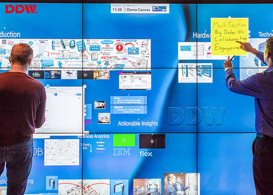 会議および会議室のための高い明るさの対話式ビデオの壁