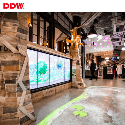 ショッピング モールの商業ビデオ壁の広告500のNitの明るさ2 X HDMIの入力