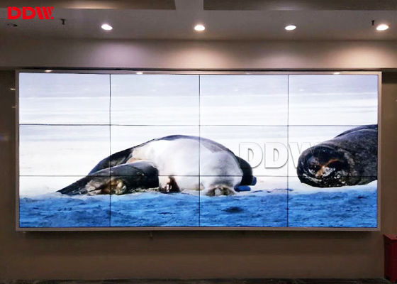 スーパーマーケットの商業ビデオ壁46のインチ1.7mmの超狭い斜面700nits