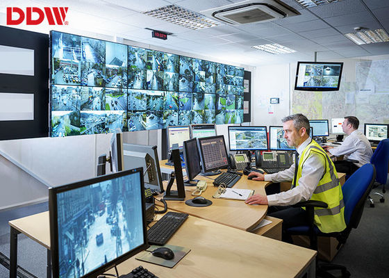 49"ビデオ ウォール・ディスプレイのモニター、ハイ カラーの全域の保証ビデオ壁