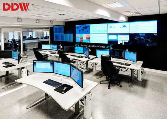 防眩会議室のビデオ壁、超薄いビデオ壁のモニター