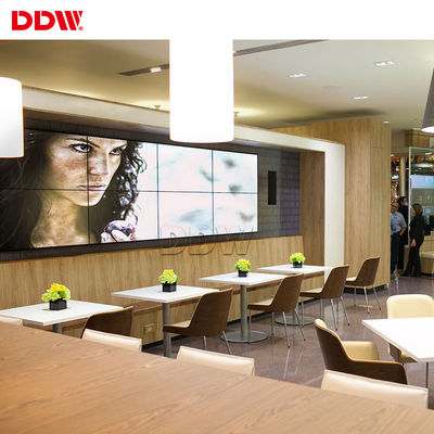 継ぎ目が無いビデオ壁LCDは55インチをループ出口2 HDMIの3.5 Mm DPのループ選別する