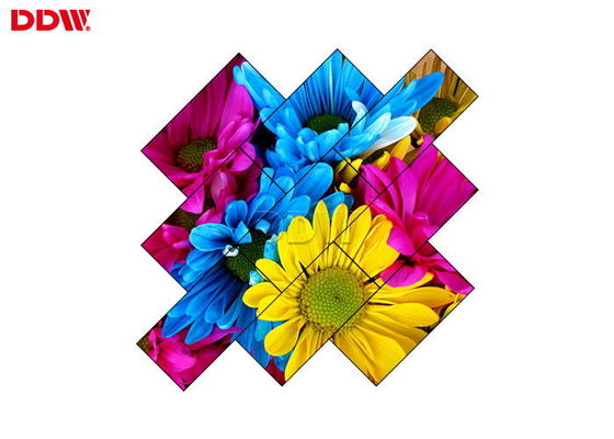 配電箱が付いている超高い定義不規則なビデオ壁は接続した