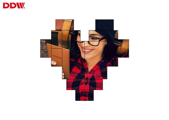 個人化されたモザイク ビデオ壁/DDWの極度の狭い斜面のビデオ壁