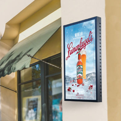 43インチ屋外高い明るさのデジタルすべてのアルミニウム壁に取り付けられた表記