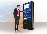 LED LAN / Wifi / 3G Network Digital Signage Floor Standing Double Sided 16.7M Display Colors DDW-AD5501SN