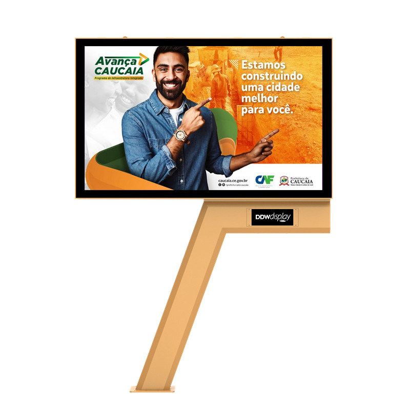 高級デザイン 8000nits p6 フロント IP65 スチール LED 画面 防水 広告板 屋外広告