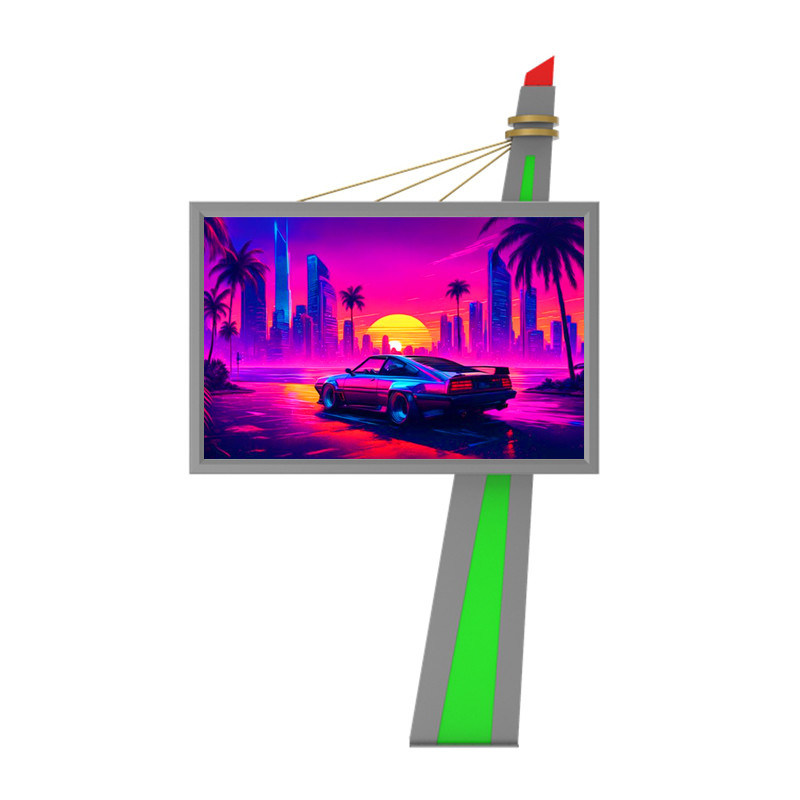 容易なインストール P6 鋼 8000nits 防水ディスプレイ 屋外広告 LED広告ボード