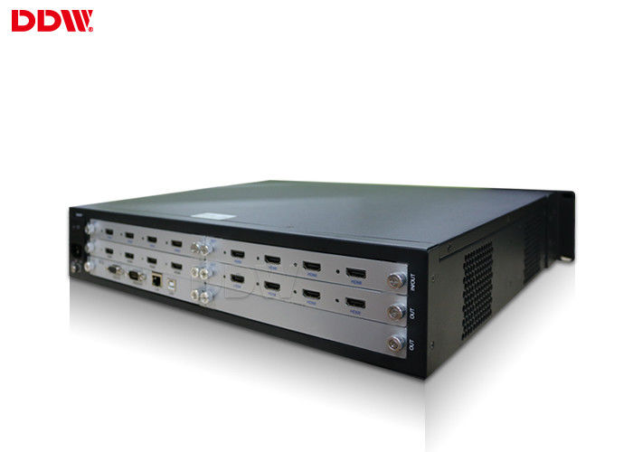 Large Video Wall Controller Multi Screen Processor 2x2  Redundant Power Supply DDW-VPH1012