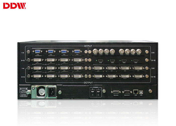 High end Multi function video wall processor for monitoring center ,  DVI Video Wall Controller DDW-VPH1211