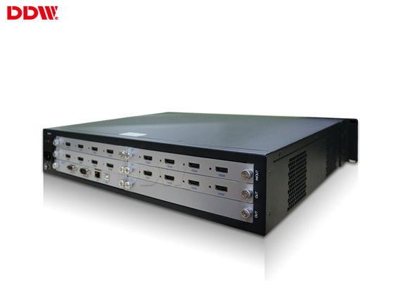 高い明るさlcdスクリーンのビデオ壁のマトリックスのコントローラー サポート12 intput 12はモール管理中心DDW-VPH212を出力しました