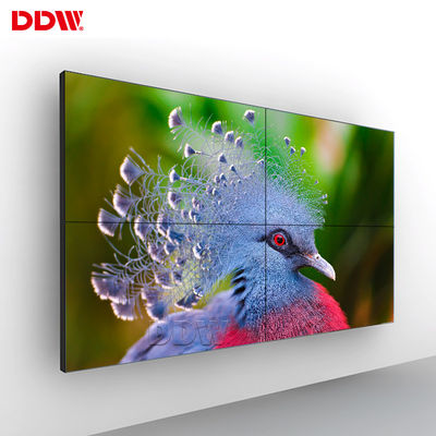 継ぎ目が無いLCDのビデオ ウォール・ディスプレイは46インチ178度の視野角リフレッシュ レート60Hzを